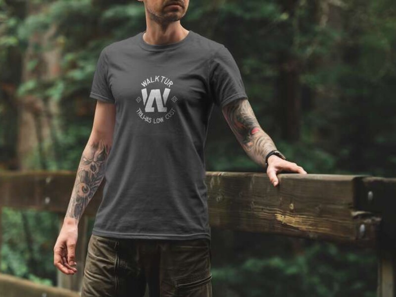 Camiseta Cinza Frente - COD: W002 - R$ 35,00