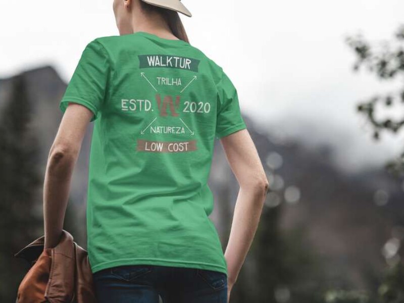 Camiseta Verde Costas - COD: W001 - R$ 35,00