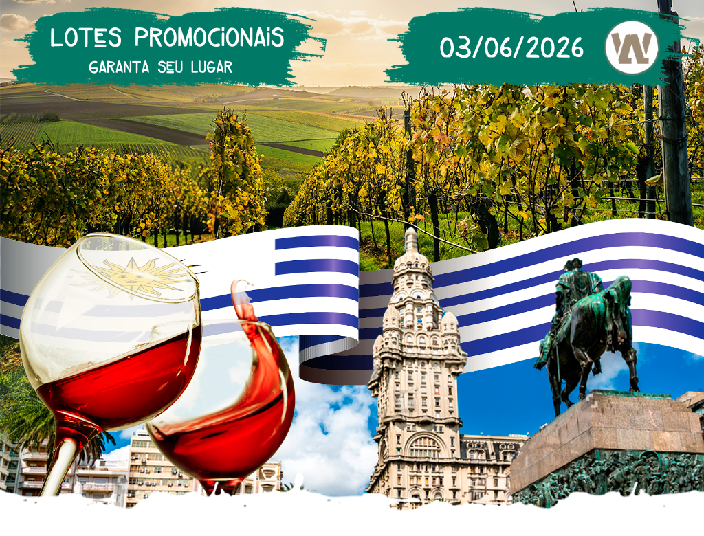 Winetur Uruguai – Corpus Christi – 03/06 a 07/06/2026